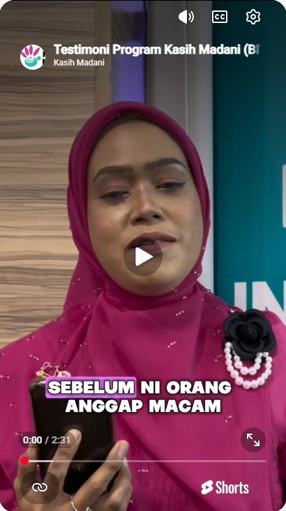 Testimoni Video 1